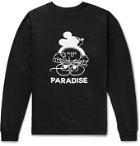 PARADISE - Mickey Moon Printed Cotton-Blend Jersey Sweatshirt - Black