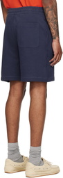Moncler Genius Moncler x Gilga Farm Navy Drawstring Shorts