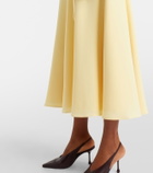Roland Mouret Belted cady midi dress