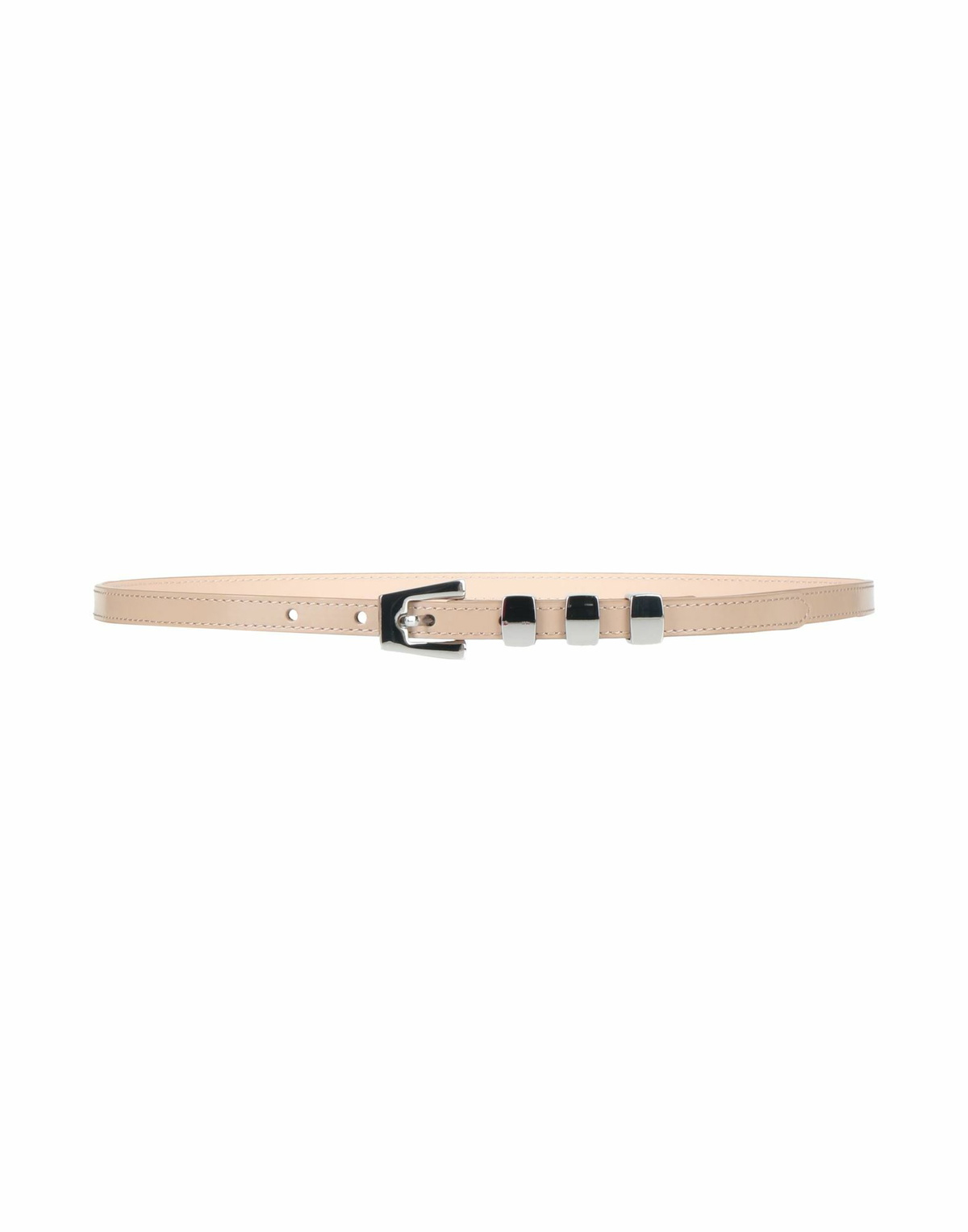 By Far Womens Belt Light brown