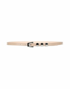 By Far Womens Belt Light brown