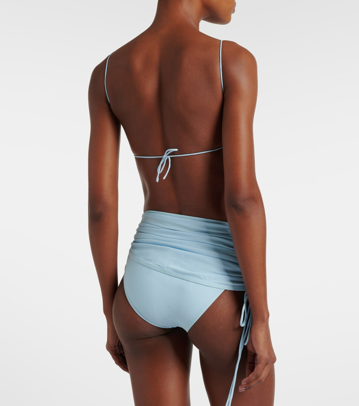 Christopher Esber Orbit ruched bikini bottoms
