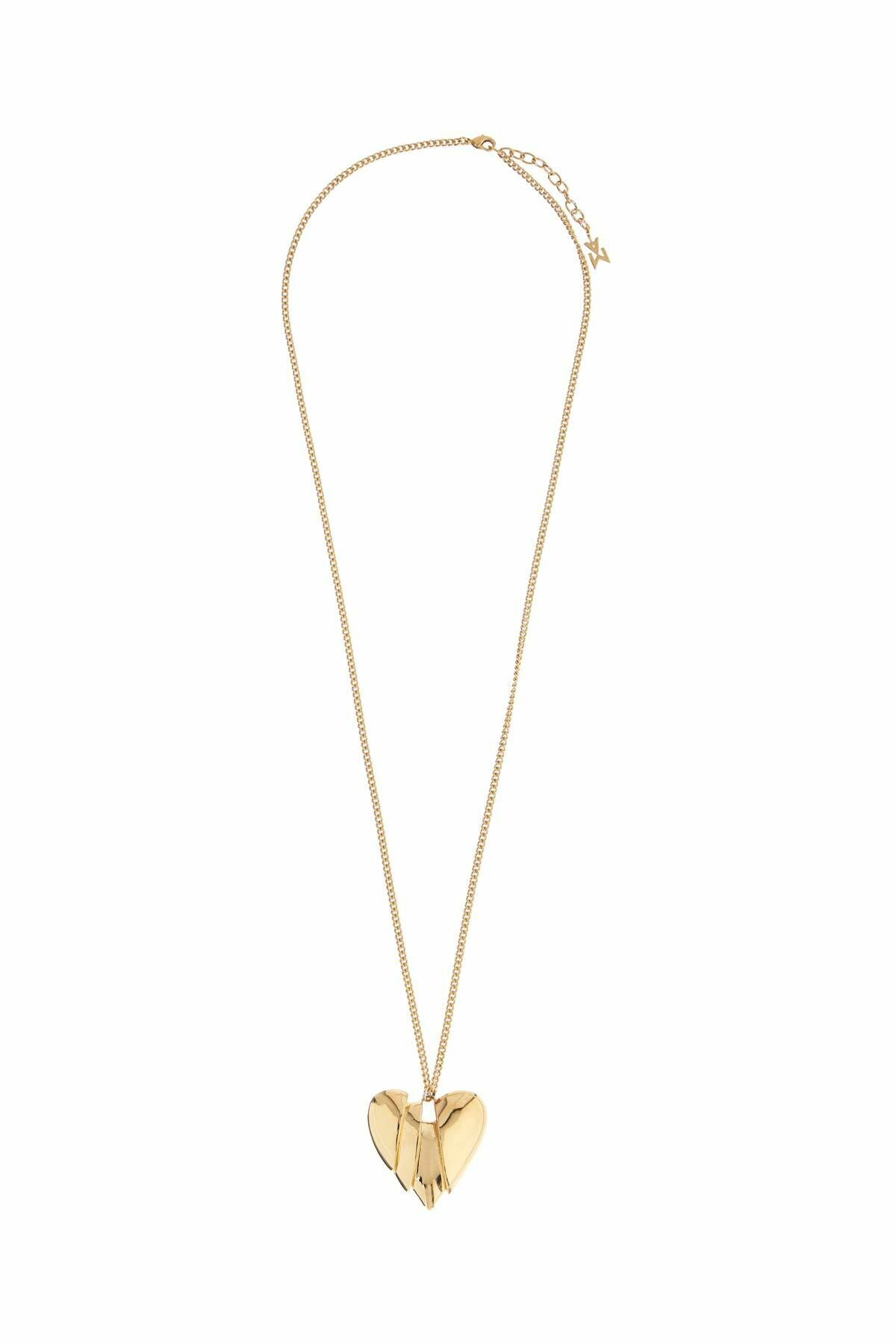 AMINA MUADDI heartbreaker necklace Gold Amina Muaddi