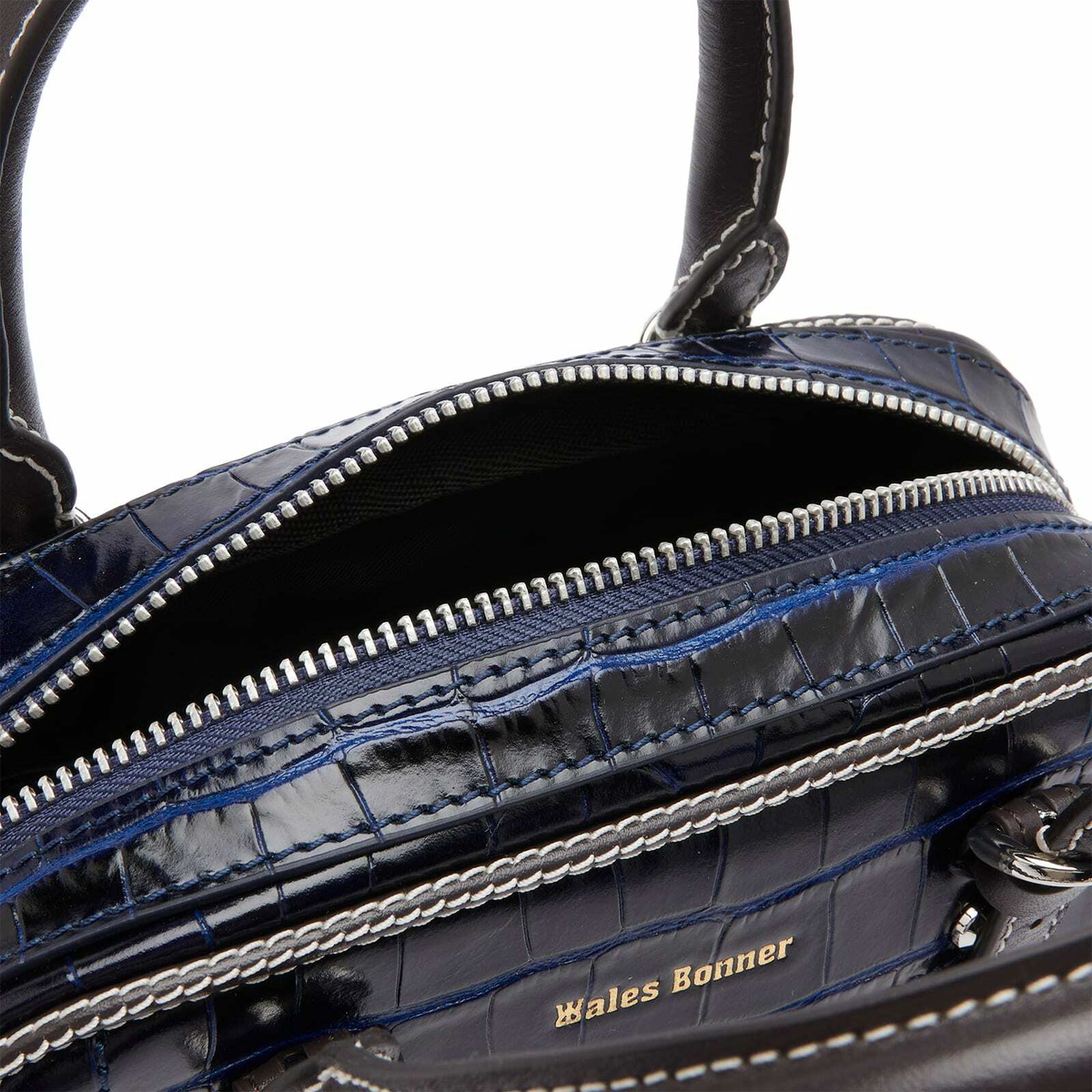 Adidas Men's x Wales Bonner Croc Print Bag in Collegiate