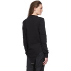 Rick Owens Black Champion Edition Pentagram Bodysuit