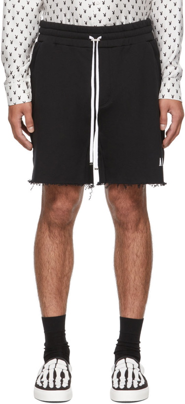 Photo: AMIRI Black Core Logo Shorts