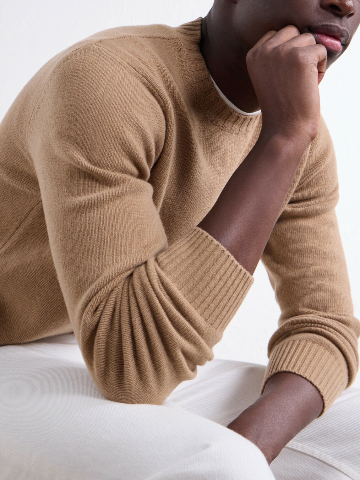 De Petrillo - Merino Wool and Cashmere-Blend Sweater - Brown