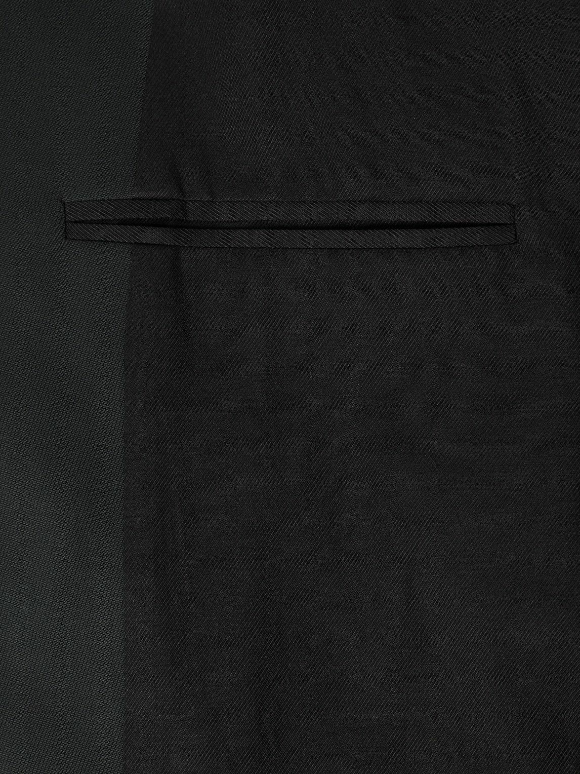 AMI PARIS - Wool-Tricotine Blazer - Black
