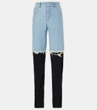 Christopher Esber Deconstructed wide-leg jeans