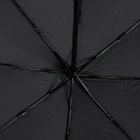 London Undercover Auto-Compact Umbrella in Grey/Neon 