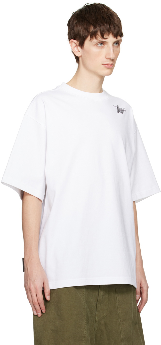We11done White Printed T-Shirt We11done