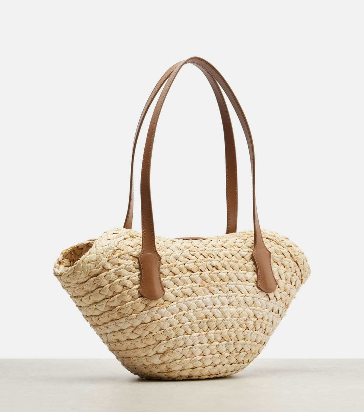 Dolce&Gabbana Capri Small raffia basket bag