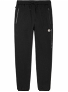 Moncler Genius - 7 Moncler FRGMT Hiroshi Fujiwara Tapered Logo-Appliquéd Sweatpants - Black
