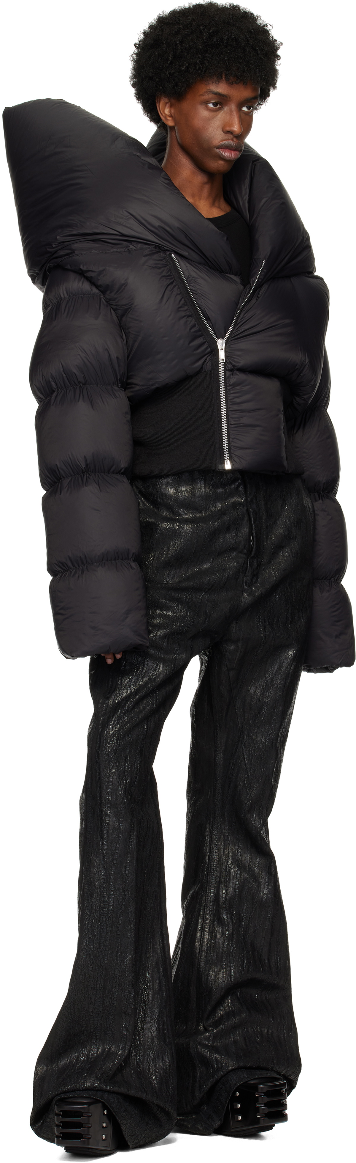 【関税・送料込】RICK OWENS Porterville Dirt Lido ジーンズ Rick Owens Black Porterville Dirt Lido Jeans Rick Owens