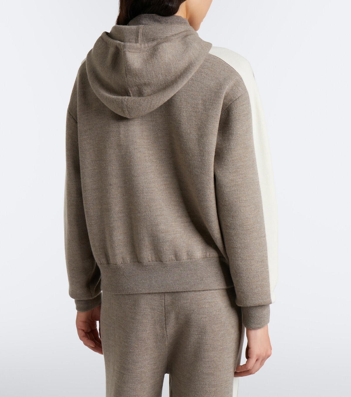 Fusalp Nymira wool-blend zip-up hoodie