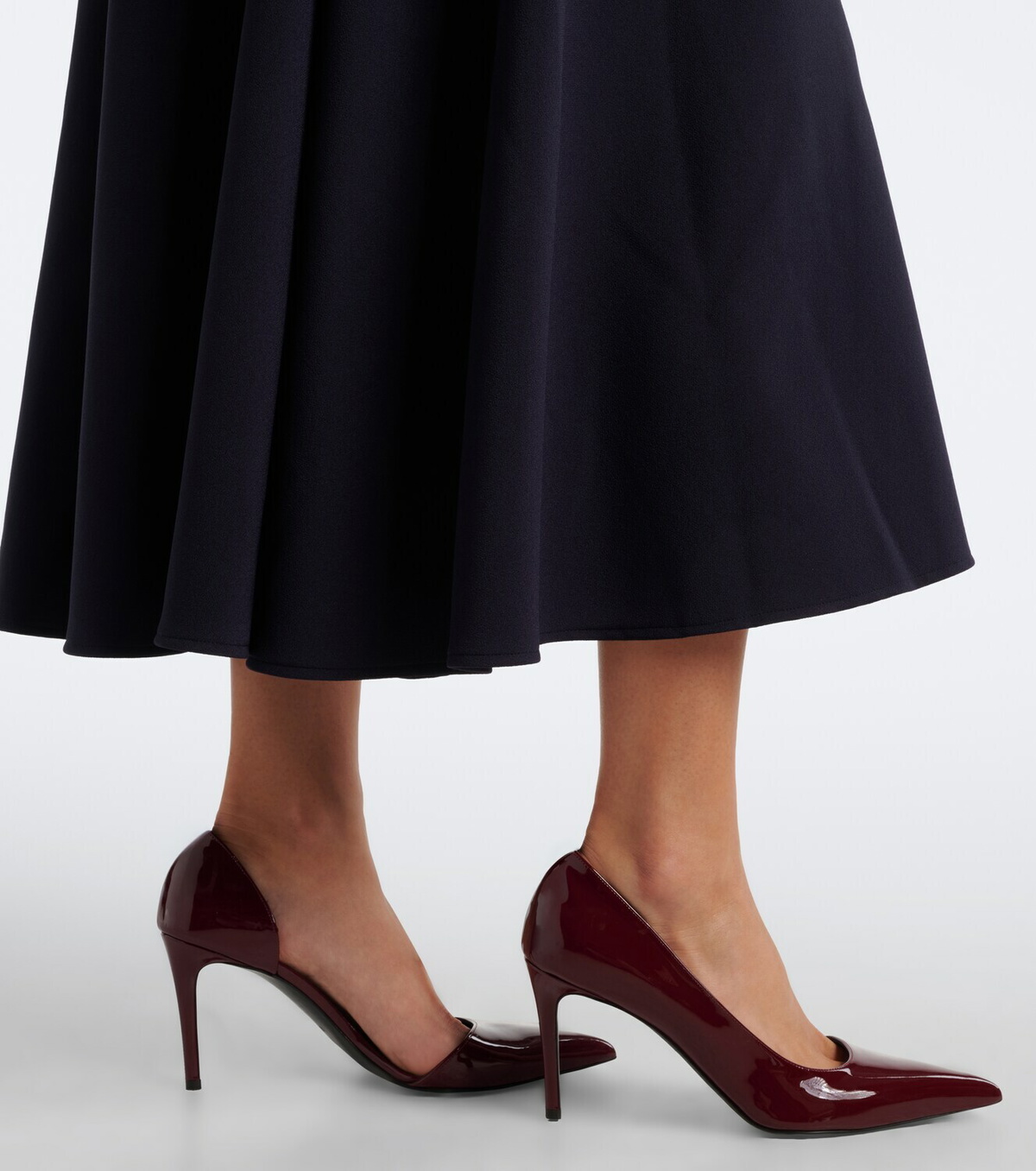 Safiyaa Asymmetric crêpe cocktail dress