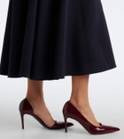 Safiyaa Asymmetric crêpe cocktail dress