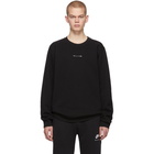 1017 ALYX 9SM Black Visual Sweatshirt