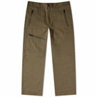 Moncler Men's Utility Zip Trouser in Khaki