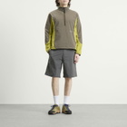 Pas Normal Studios Men's Off-Race Light Half-Zip Fleece in Moss Green