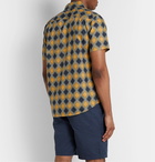 Outerknown - BBQ Camp-Collar Printed Organic Cotton and Hemp-Blend Shirt - Yellow