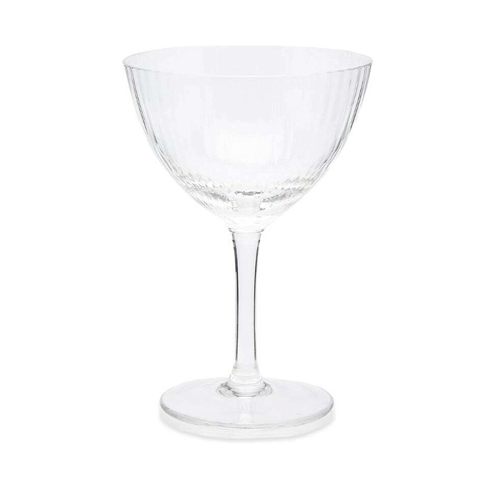 Photo: Soho Home Fluted Champagne Coupe in Clear