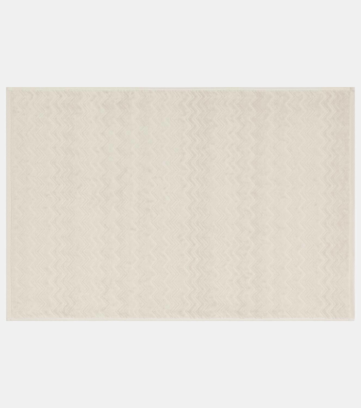 Missoni Chalk cotton terry bath mat