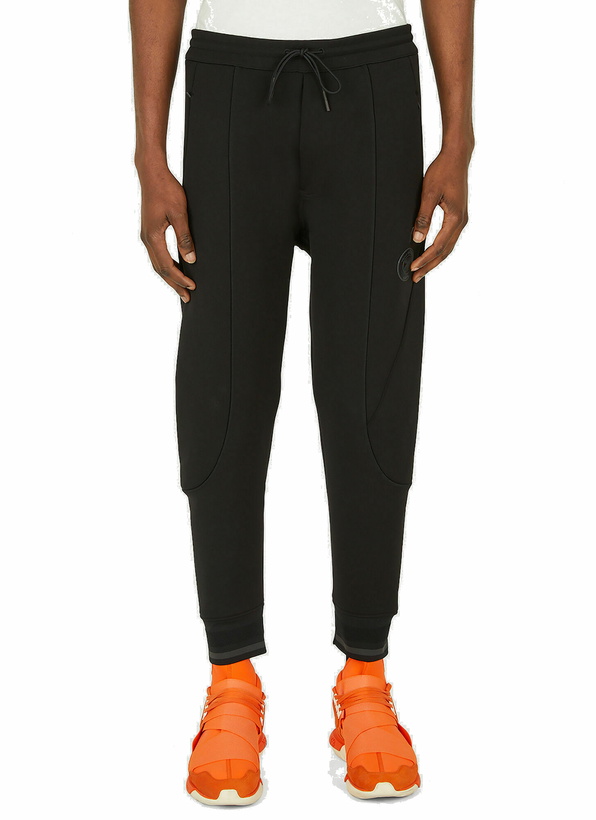 Photo: Logo Motif Track Pants in Black