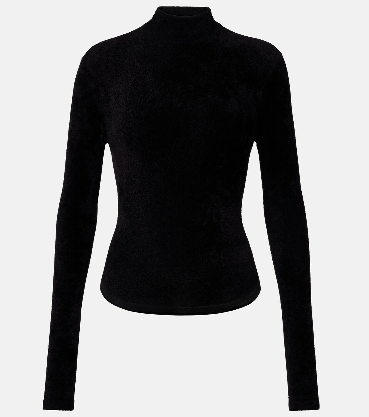 Versace Chenille turtleneck bodysuit