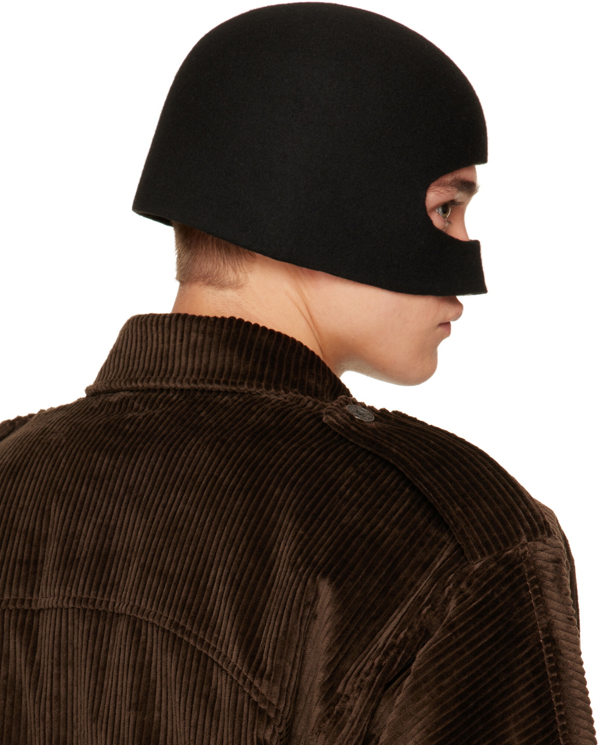 VAQUERA Black Masked Hat