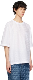 Valentino White Iconographe T-Shirt