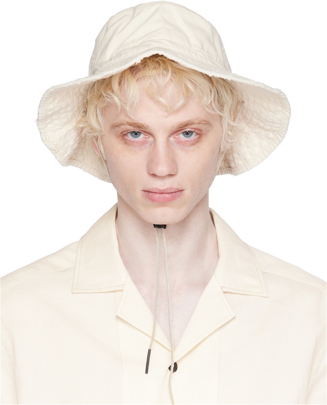 Photo: Our Legacy White Space Bucket Hat