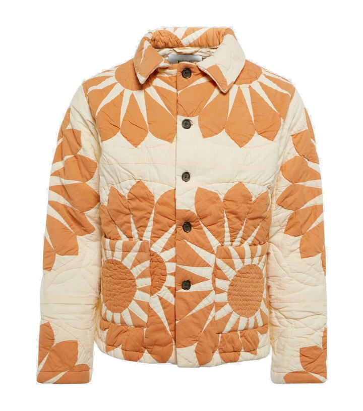 Photo: Bode - Grand Daisy quilted cotton jacket