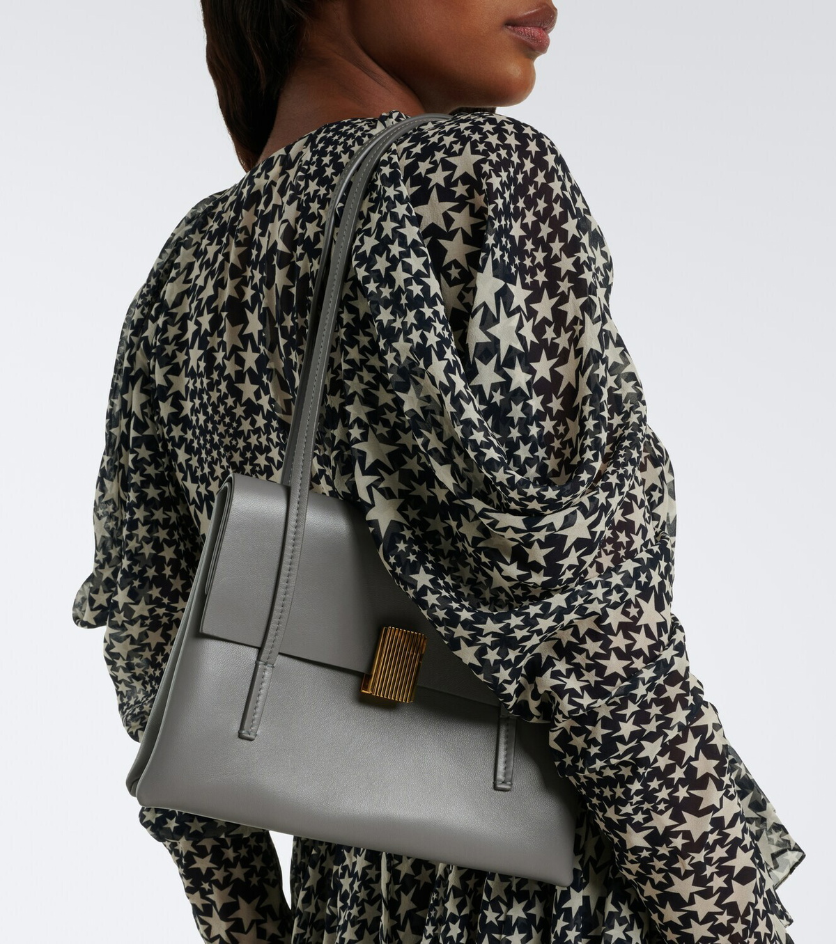 Khaite Soft Blake Small leather shoulder bag