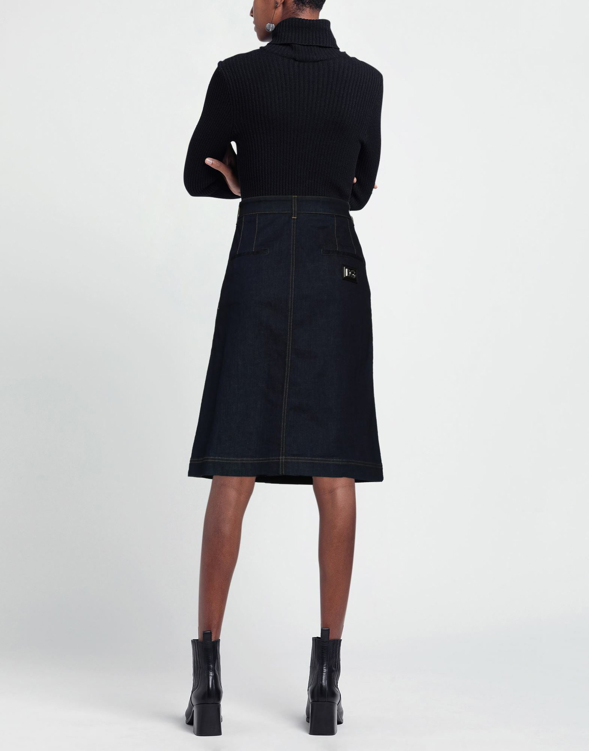 Dolce & gabbana Womens Denim skirt in Blue