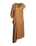 Manila Grace Womens Midi dress Sand