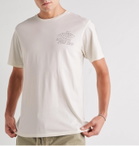 Mollusk - Shack Printed Cotton-Jersey T-Shirt - White