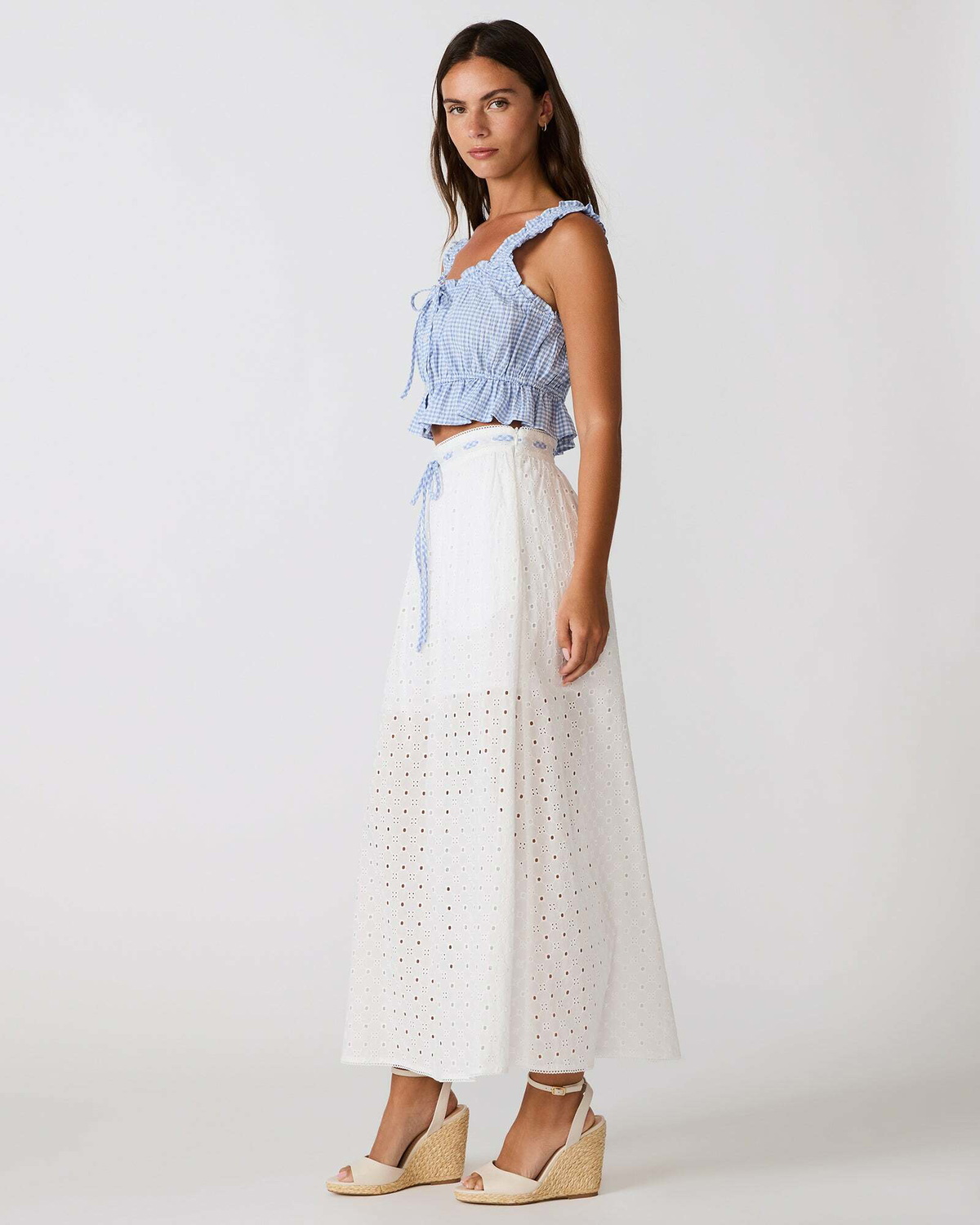 Steve Madden Brooklyn Top in Blue