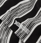 Missoni - Striped Cotton-Blend Jacquard Socks - Black