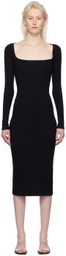 Gil Rodriguez Black 'El Tigre' Midi Dress