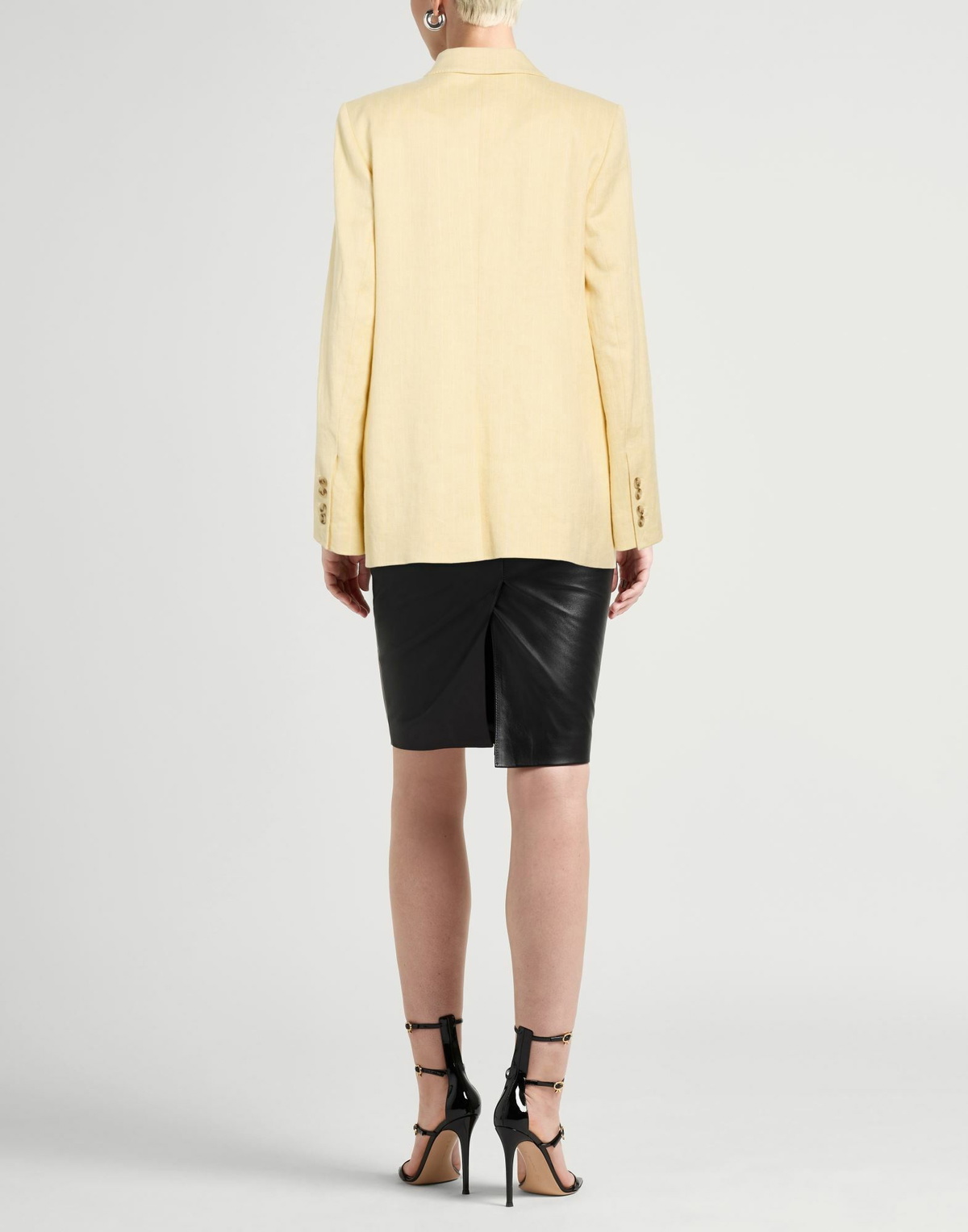 Boss Womens Blazer Pastel in Yellow