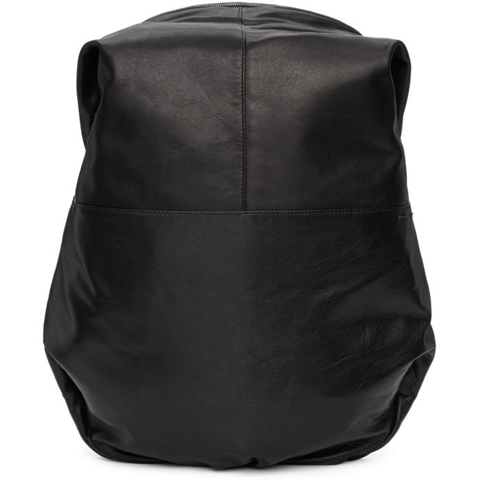 Photo: CÃ´te and Ciel Black Leather Nile Backpack