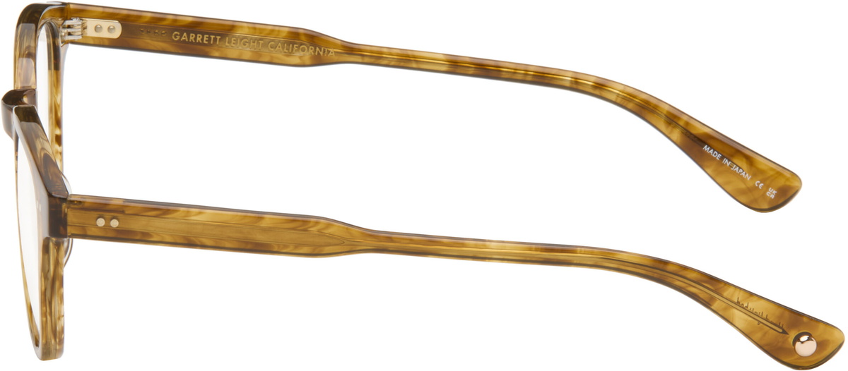 Garrett Leight Brown Evan Glasses