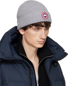Canada Goose Gray Rib Beanie