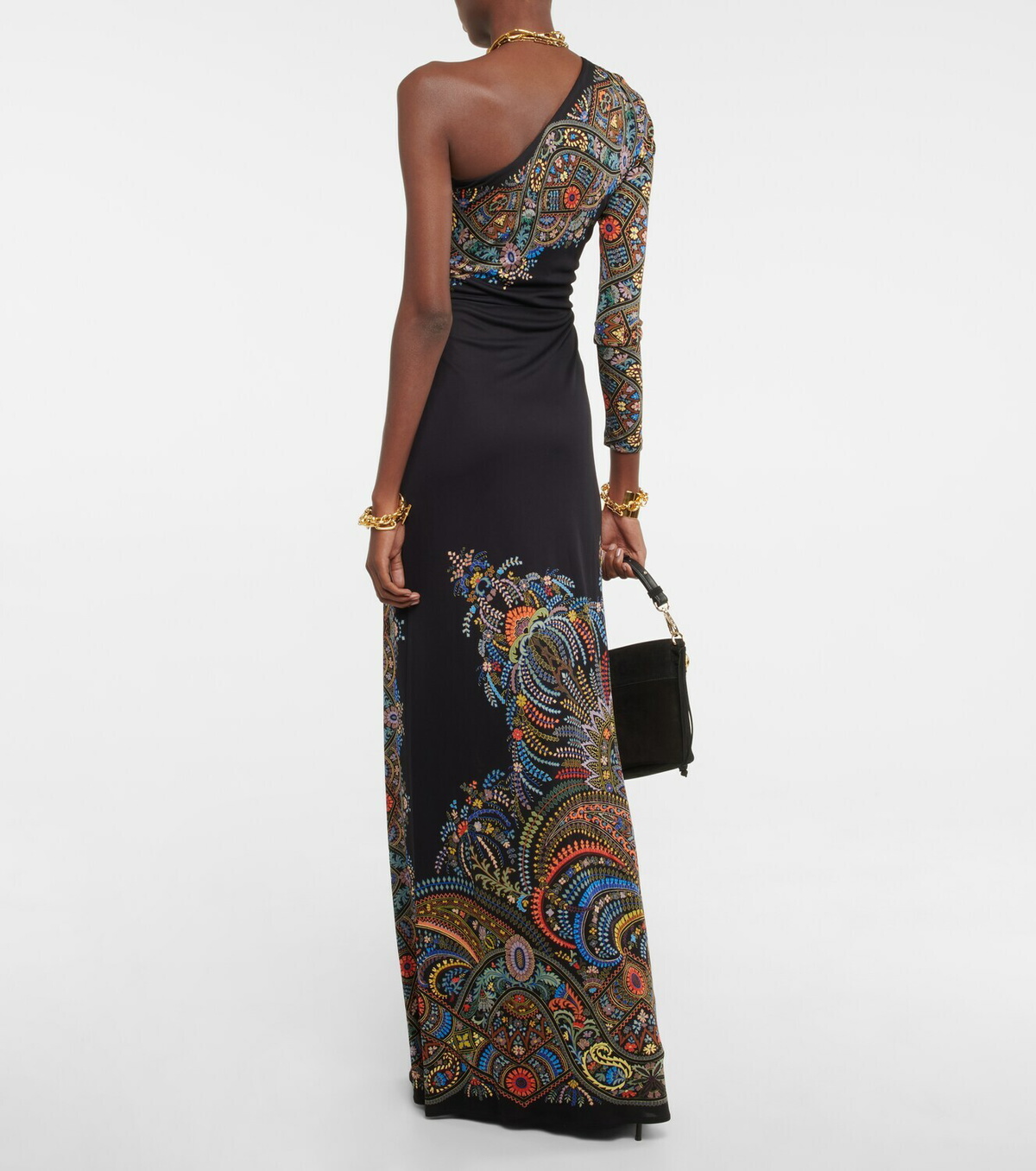 Etro - Paisley one-shoulder gown Etro