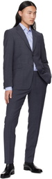 Tiger of Sweden Navy & Gray Tenuta Trousers