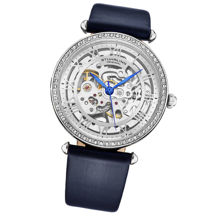 Stuhrling Original Legacy Automatic Silver Dial Ladies Watch M17195