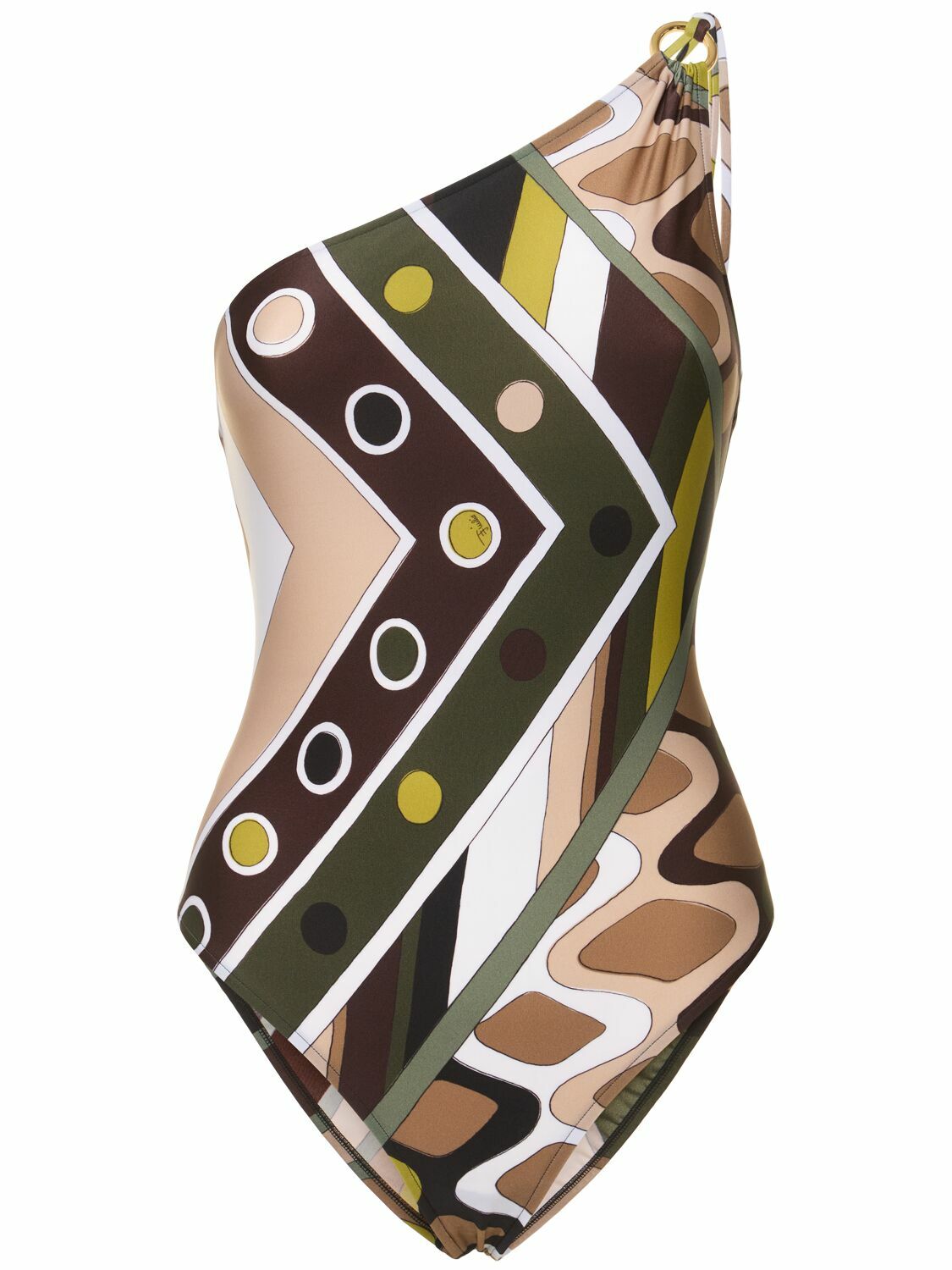 PUCCI Printed Lycra One Piece Swimsuit Emilio Pucci