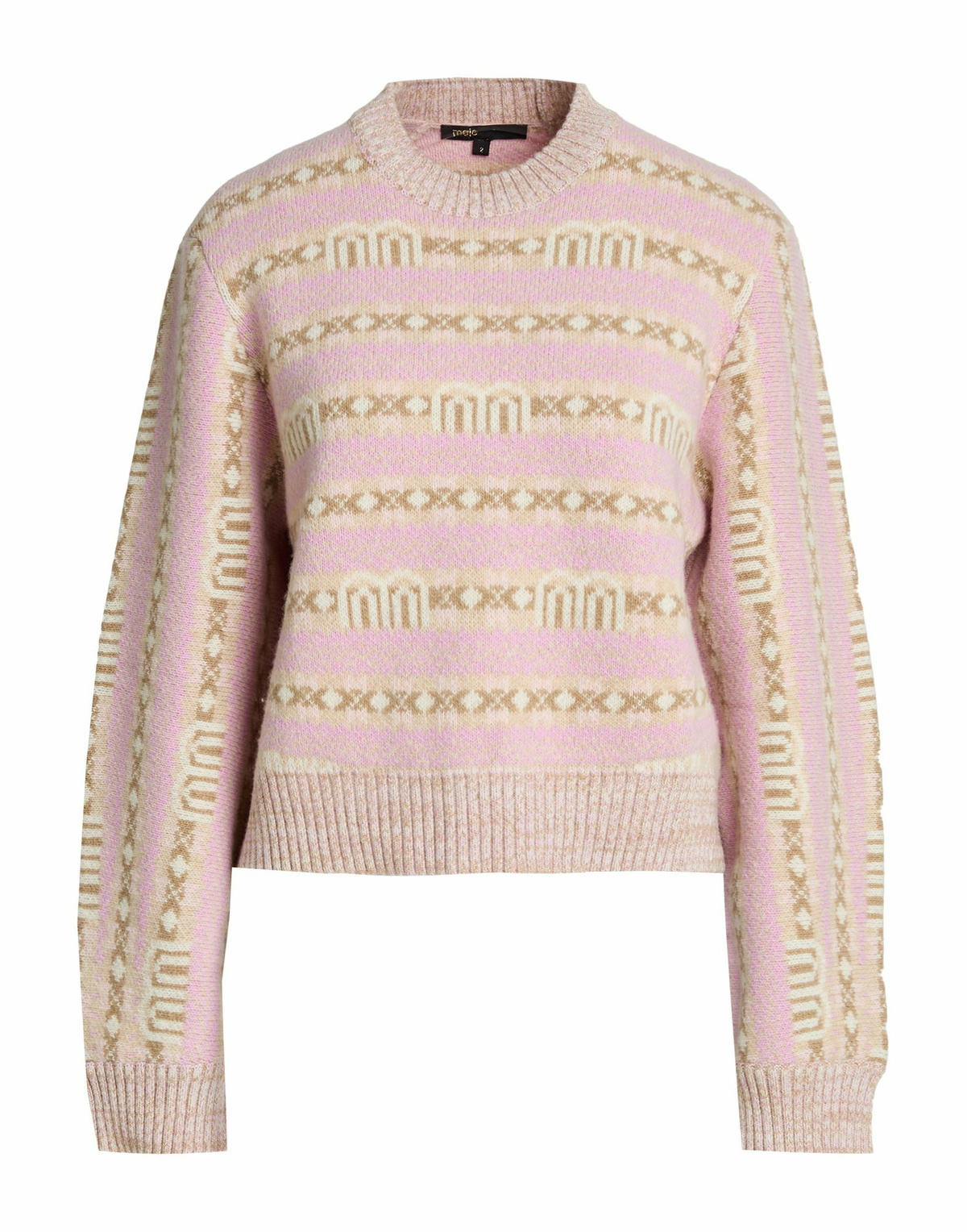 Maje Womens Sweater in Pink