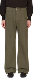 Taiga Takahashi Green Lot. 202 Engineer Trousers